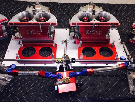 Holley 625 CFM Split Dominator Kit with Aeromotive Fuel System